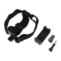 Camera Head Strap Multipurpose Adjustable Cellphone Selfie Head Mount Strap for Smart Phones Action