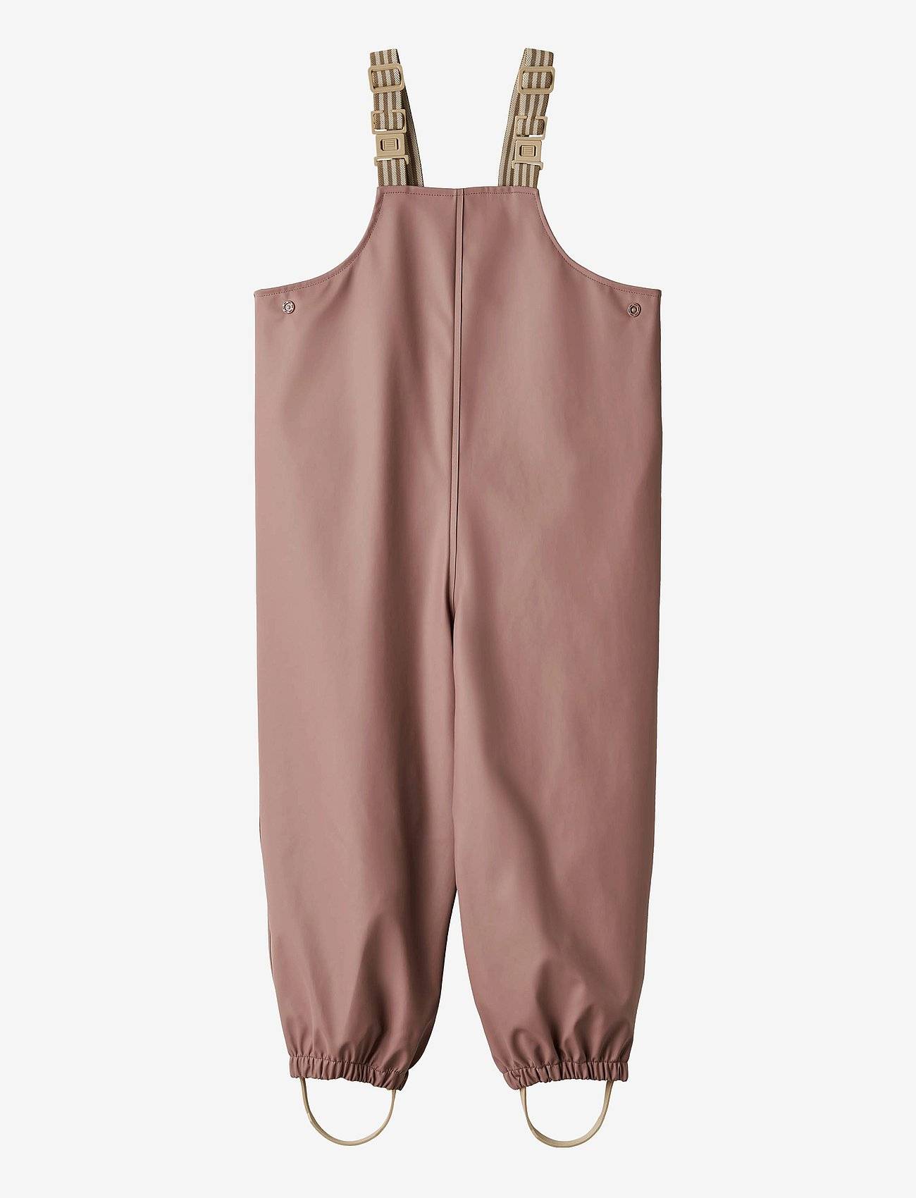 Wheat Rainwear Charlo Overalls - Pink - 110