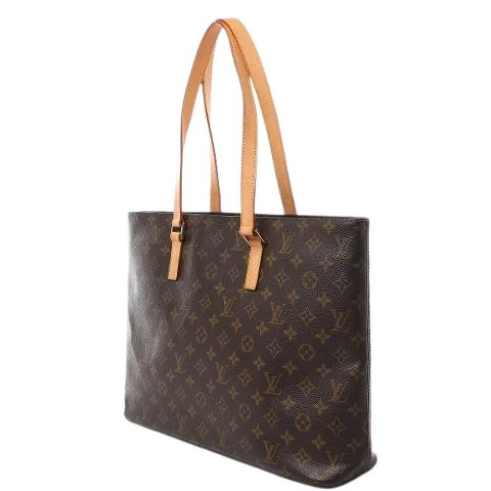 Louis Vuitton Vintage Pre-owned Laeder louis-vuitton-tasker - Vintage - Dame - Brun - ONE SIZE -