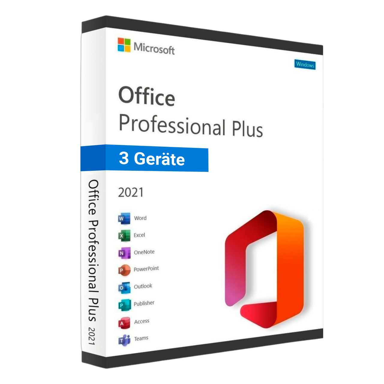 Office 2021 Professional Plus fï¿½r 3 Gerï¿½te
