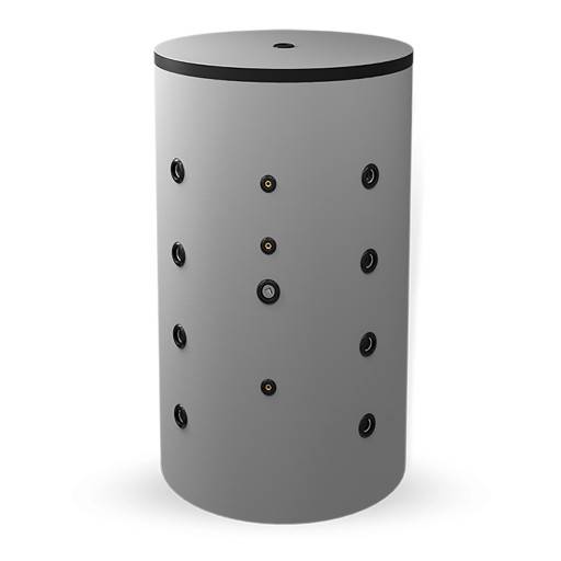 Eldom buffertank, isoleret, 748 liter