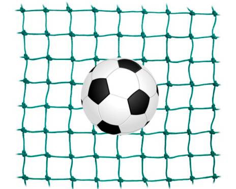 Fotbollsnät i bit 4 x 2m, 130m