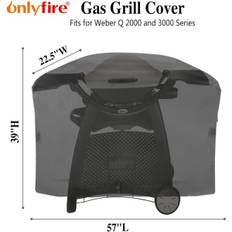 Grilldæksel Grilldæksel (til Weber Q 2000 og 3000 gasgrill)
