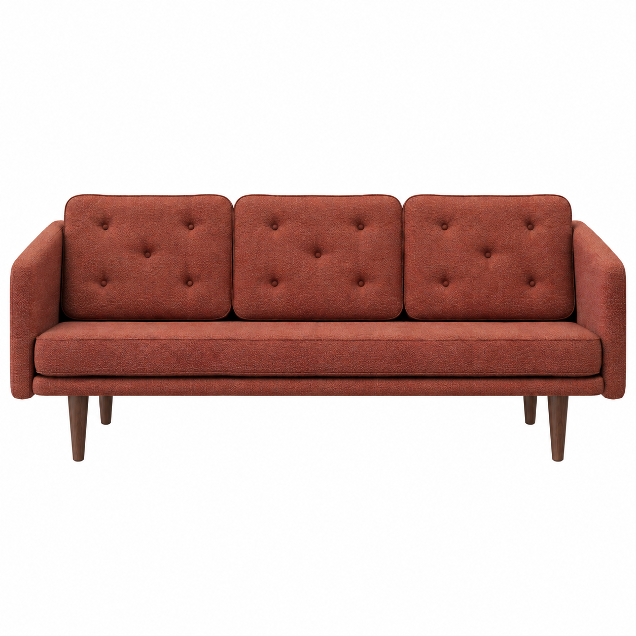 No. 1 Sofa 3-personers, Mood af Børge Mogensen Mood 3105 - Røget eg bejdset - Jacobsen Plus