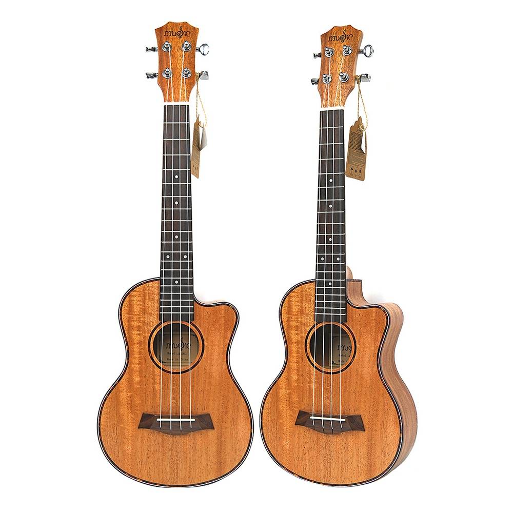 Ukulele tenor akustisk 26 tum ukulele 4 strängar gitarr resa trä mahogny musikinstrument mini gitarr uku för nybörjare