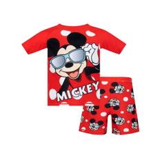 Character Character Red Mickey Mouse Top & Shorts Set