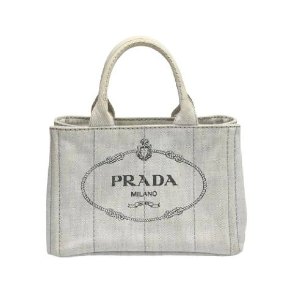 Prada Vintage - Pre-owned Canvas Tygväska Vintage - Dam - ONE Size -