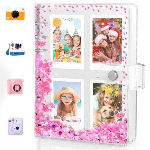 Litet fotoalbum för Instax Mini, fotoalbum för polaroid, barnfotoalbum, för Instax Mini 11 12 40 KODAK Mini foto (200 foton)