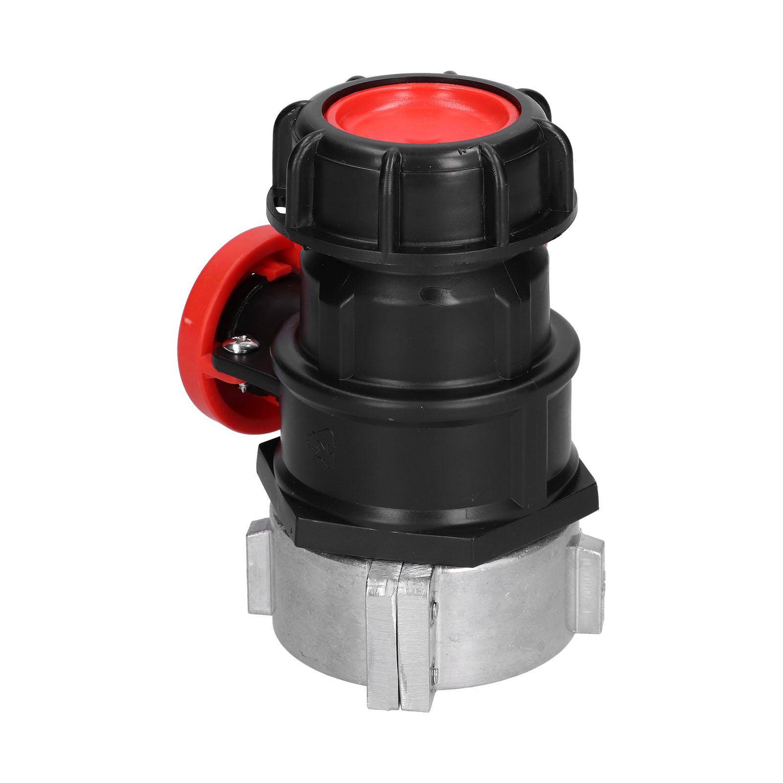 IBC Adapter Kulventil Tankbyte Dräneringsslangkopplingar Trädgårdskranstillbehör DN50(75 mm)