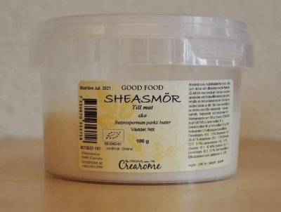 Crearome Sheasmör till mat EKO 100g