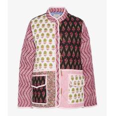 Sissel Edelbo Adriane Quilted Bomuld Jakke Dazy Pink Lyserød