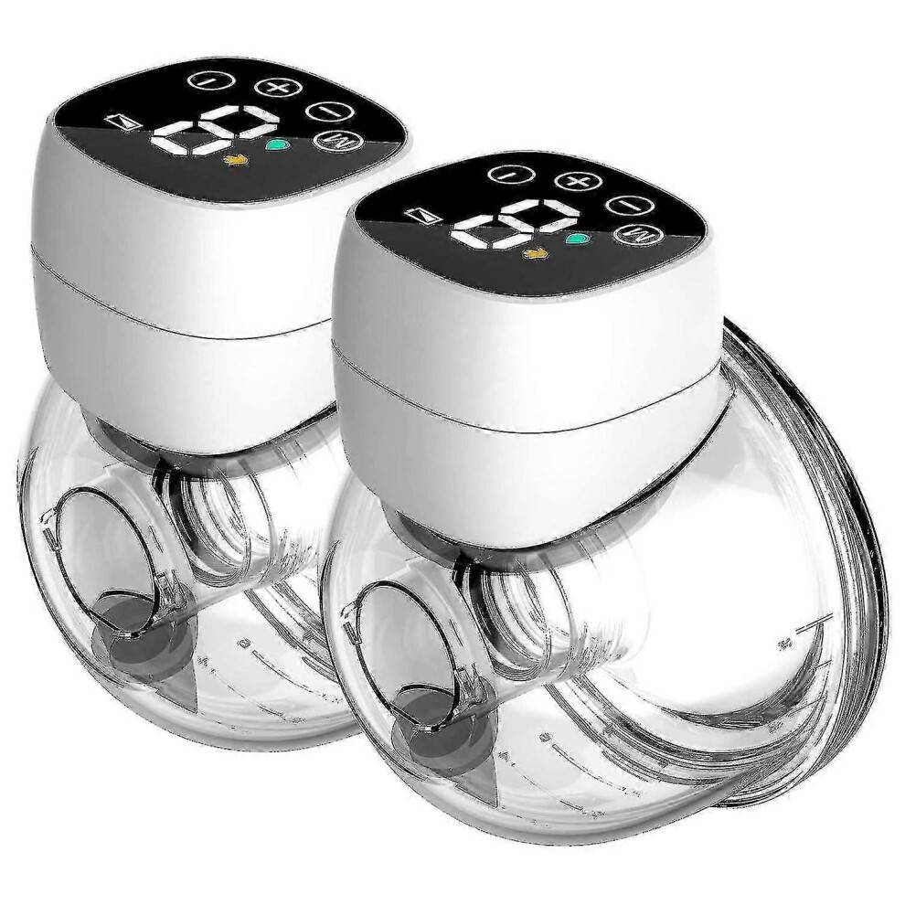 Double Sided Wearable Portable Hands Free Breast Pump