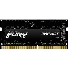 Kingston Fury Impact SO-DIMM DDR4 3200MHz 16GB (KF432S20IB1/16) - Fyndvara