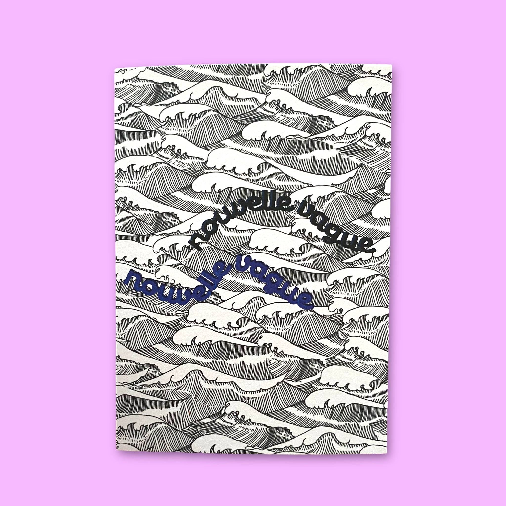 Carte de voeux gift - carte de voeux nouvelle vague
