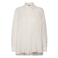 HOPE Elma Edit Clean Shirt Off White Linen |Vit |42