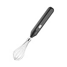 Electric Egg Beater, 3 Speed USB Rechargeable Handheld Mixer, 800mAh Battery-Powered Coffee Frother, Automatic Whisk for Hot Chocolate, Latte, and Salad Dressing