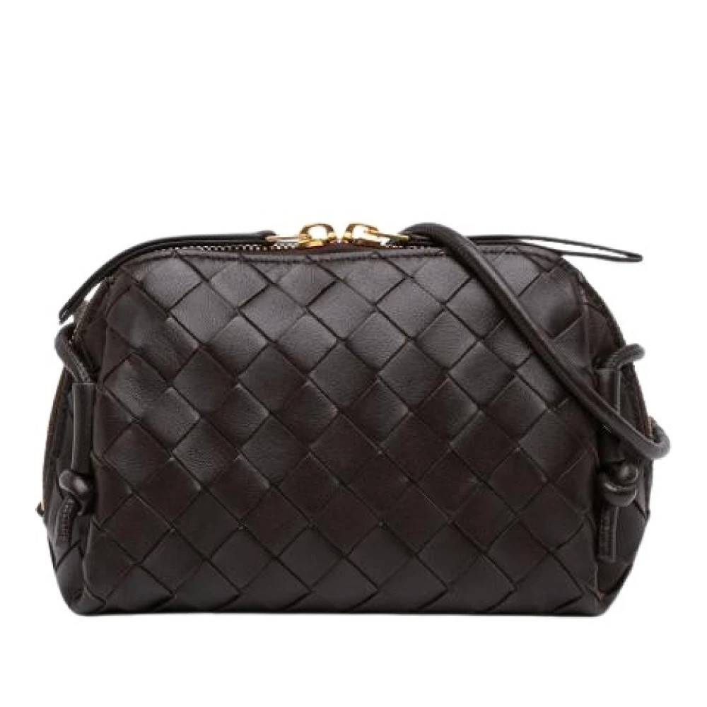 Bottega Veneta Vintage - Pre-owned Mini Loop Crossbody Bag Vintage - Dam - ONE Size - Läder