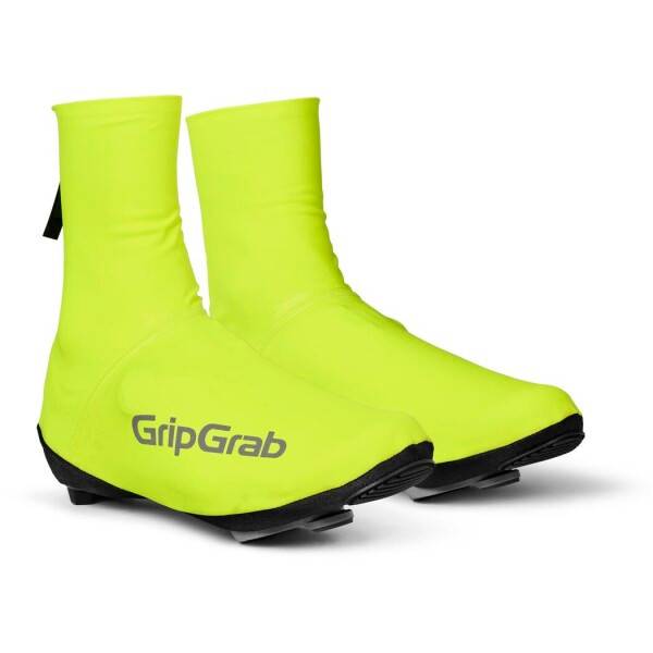 GripGrab PACR vattentät Road skoöverdrag Yellow Hi-Vis - Skostorlek 45 - Gul