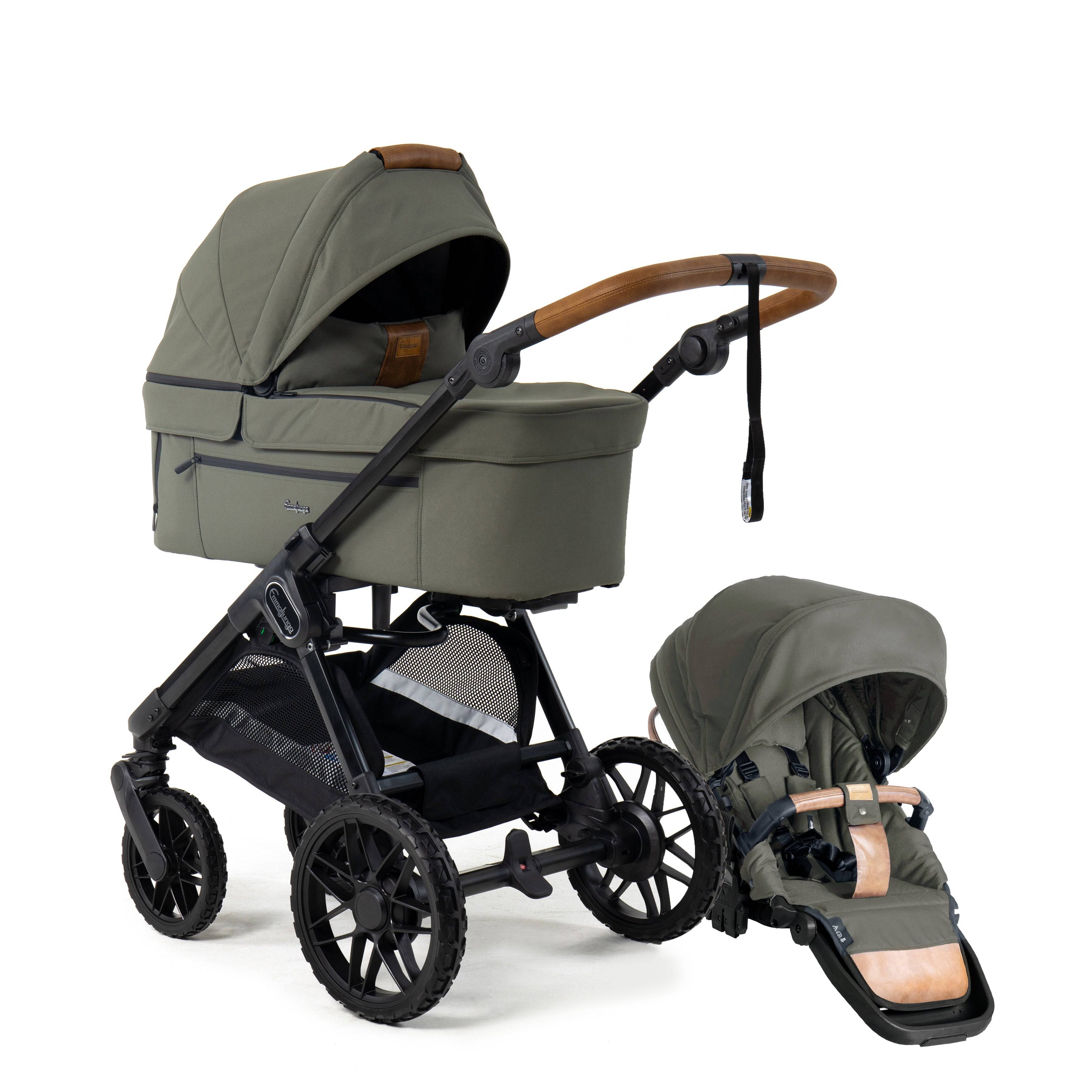 Emmaljunga SENTO PRO Ergo, Outdoor Green 2027 model - Levering September 2026