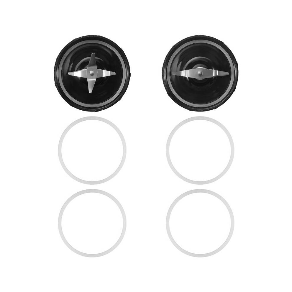 Replacement and Flat Blades - Replacement Parts with Extra 4 Gaskets for 250W Blender Juicer Mixer