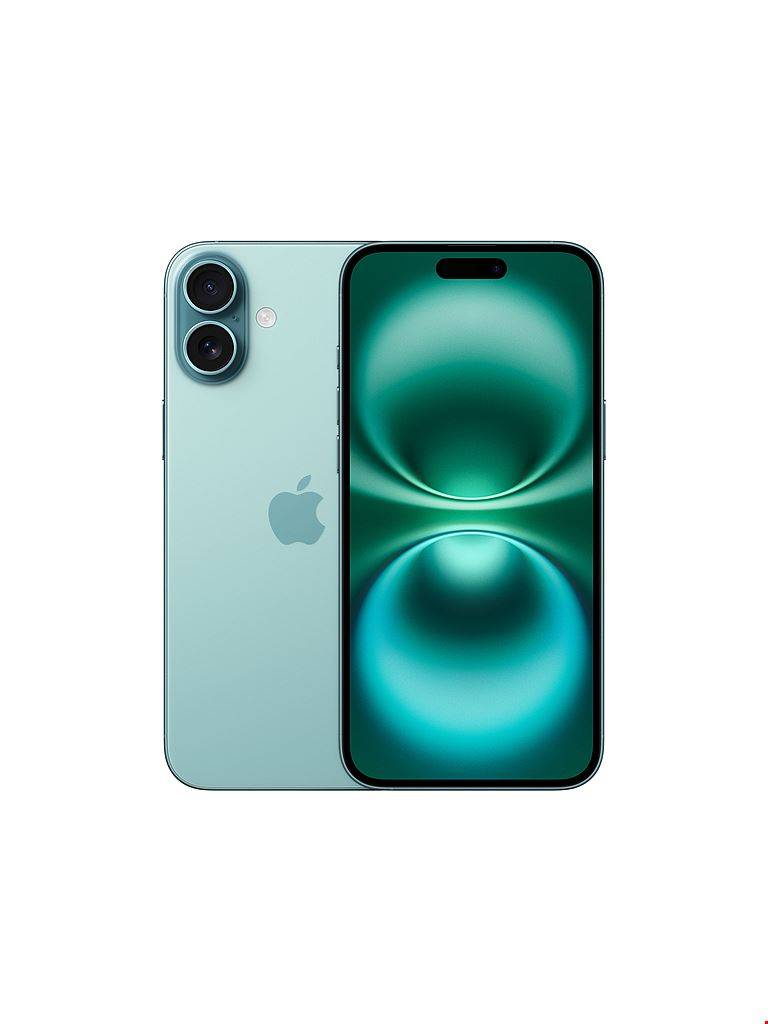 Mobiltelefon iPhone 16 Plus 256 GB - Teal Apple