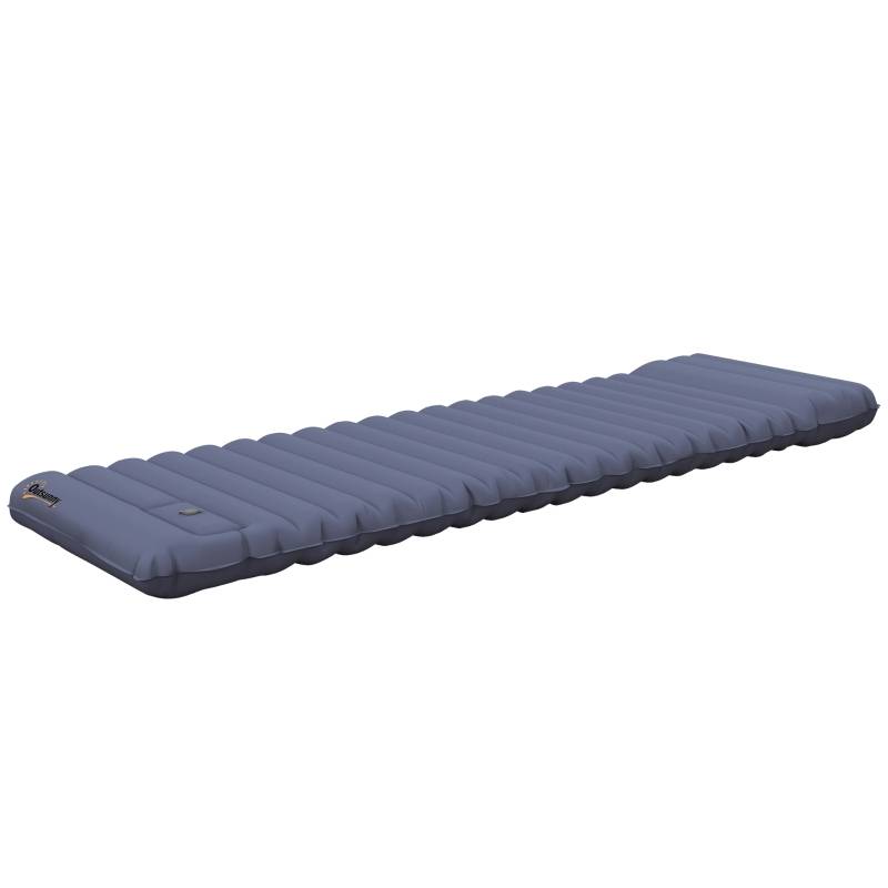 Luftmadrass 200x60x10 cm blå