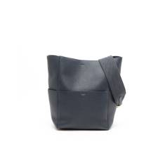 Céline Sangle Seau Large Bucket Bag - Blue
