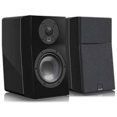 SVS Ultra Evolution Nano sort lakeret (sæt af 2) - Reolhøjttaler