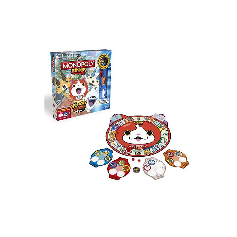 Hasbro Spiele B6494100 - Yo-kai Watch Monopoly Junior,...