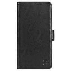 Samsung Galaxy S21 FE (5G) Gear Wallet - Læder Flip Cover m. Pung - Sort