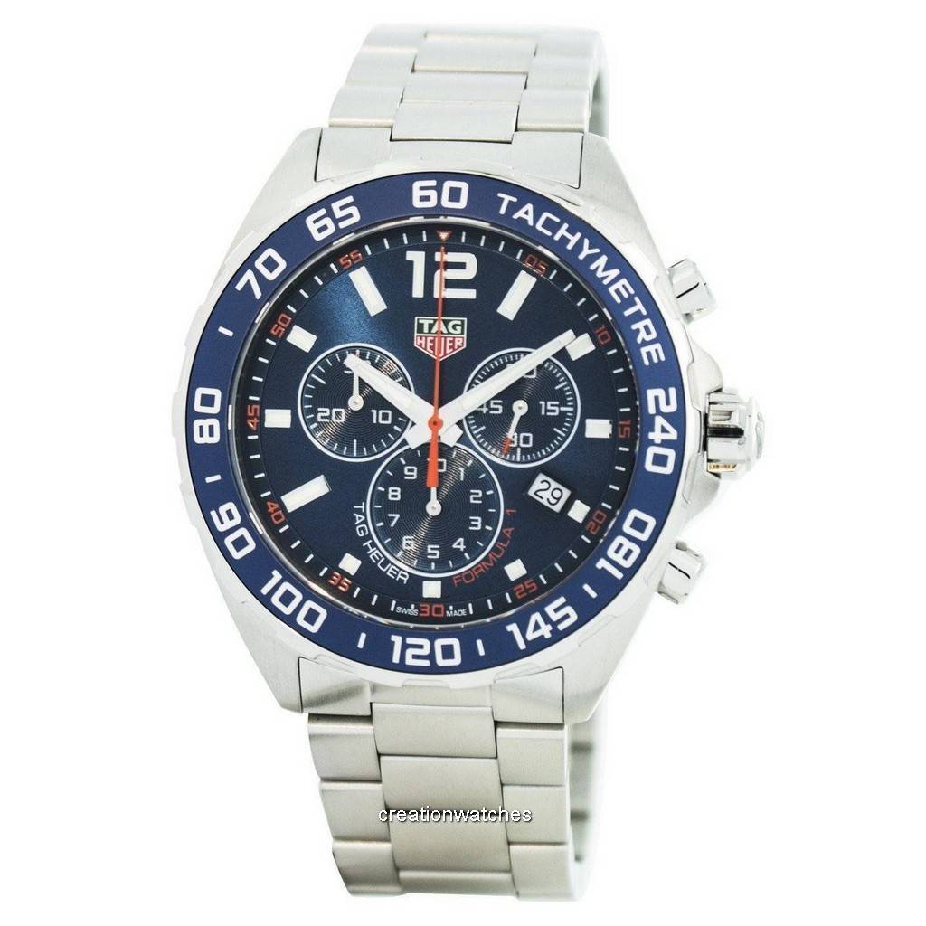 Tag Heuer Formula 1 Kronograf Kvarts Takymeter 200M CAZ1014.BA0842 Herrklocka blå
