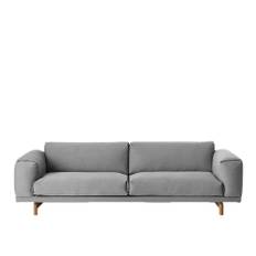 Muuto - Rest Sofa 3-Seater - Hallingdal 123 - Soffor - Anderssen & Voll