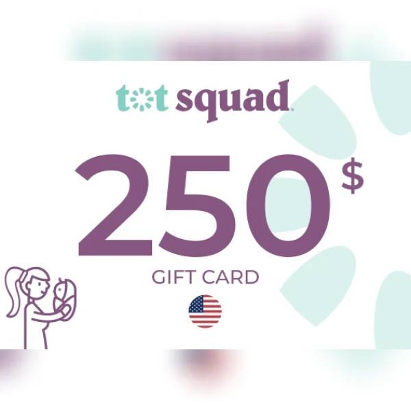 Tot Squad Car Seat Safety Gift Card 250 USD Key -UNITED STATES.