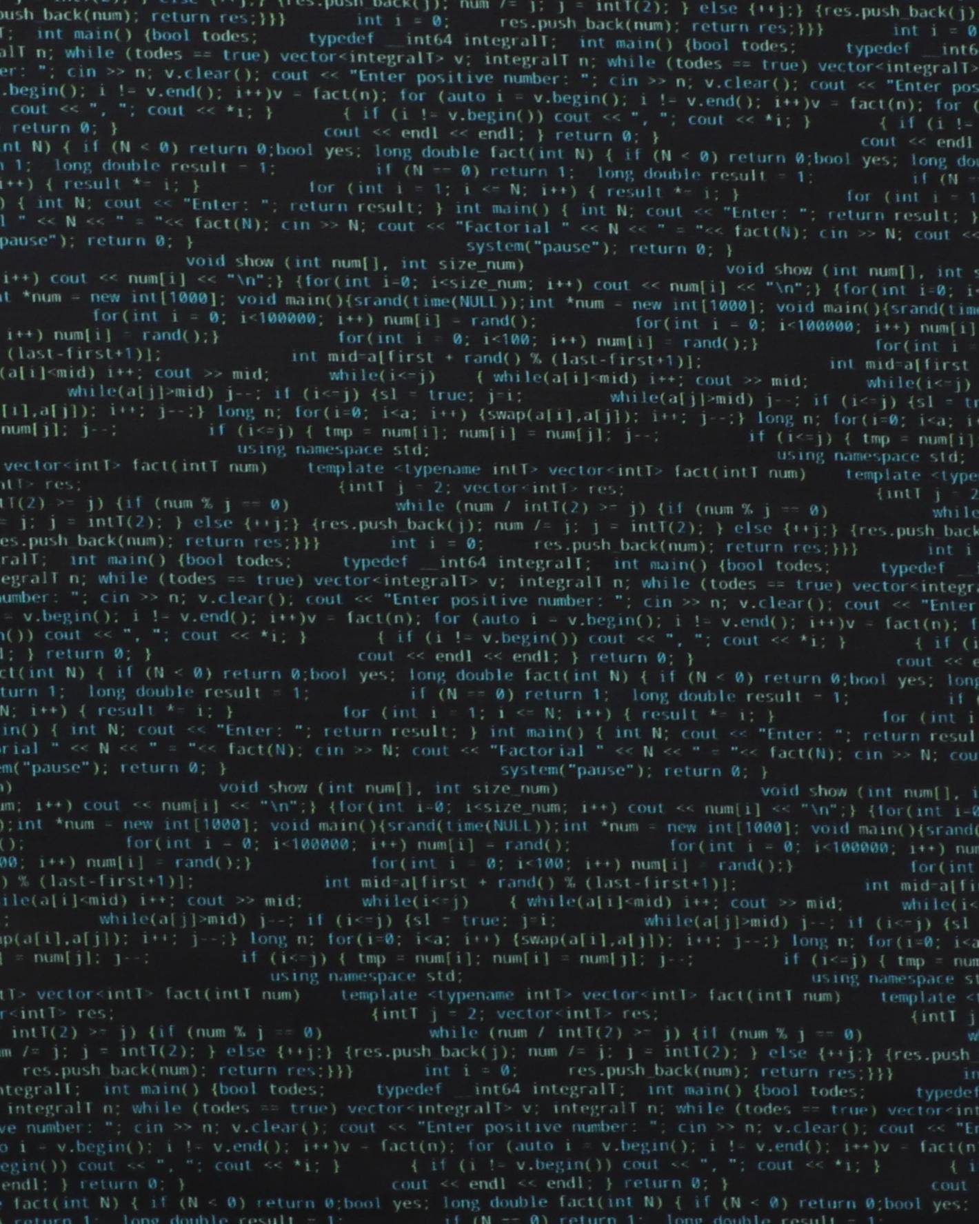 Programmeringssprog - Boligtekstil - 100% Bomuld