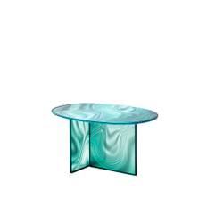 Glas Italia - LIQ02 Liquefy Low table, Color: Pink hues, H:46 - Soffbord - Patricia Urquiola - Rosa - Glas