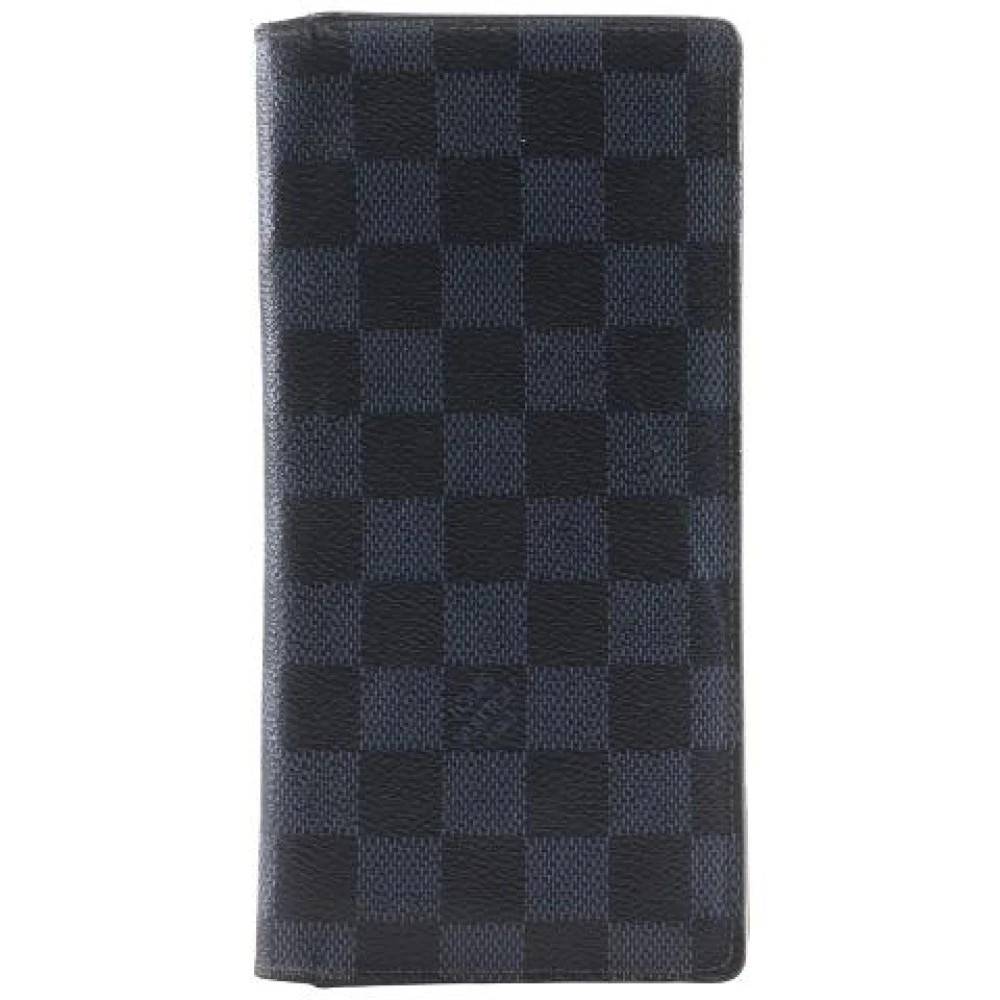 Louis Vuitton Vintage - Pre-owned Portefeuille Brazza Damier Graphite Plånbok Vintage - Herr - ONE Size -