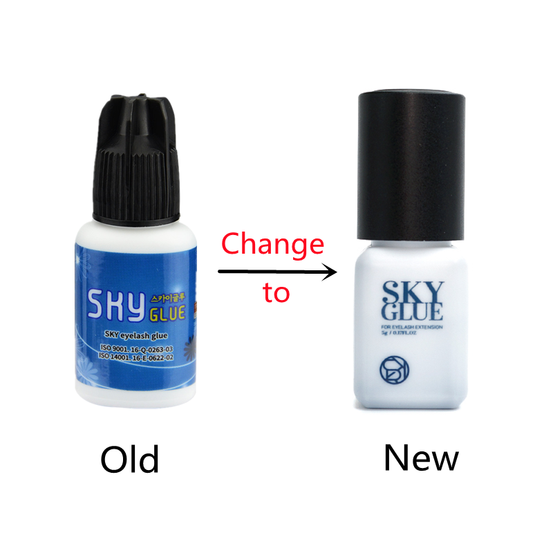 0.5s dry time Most Powerful Fastest Korea Sky Glue RA01 for Eyelash Extensions MSDS Adhesive 5ml Red Cap