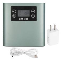 100?24V CAT?200 Portable USB Oxygen Pump Outdoor Aquarium Fish Tank Air Pump