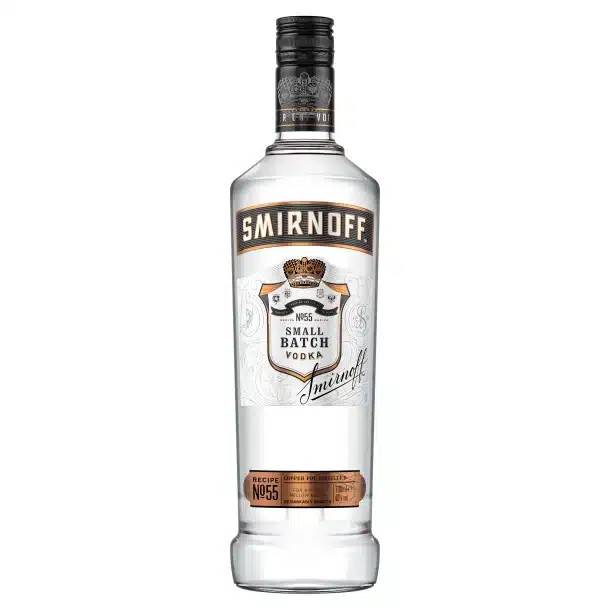 Smirnoff Black Vodka 37,5% 70 cl