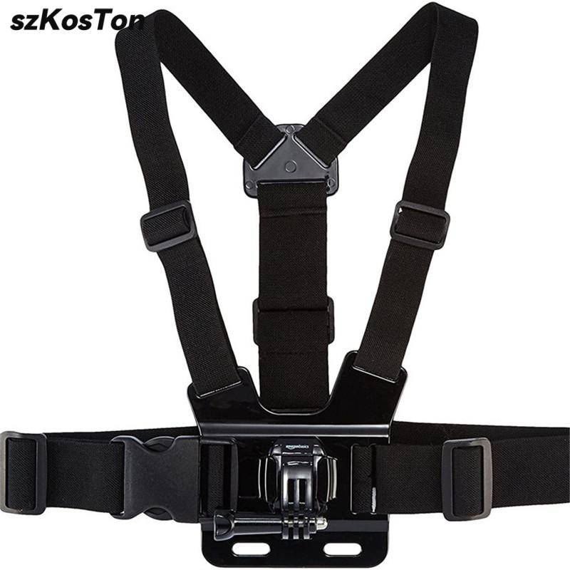 For GoPro Accessories Adjustable Chest Mount Harness Chest Strap Belt for Go Pro 13 12 11 10 9 8 7 Insta360 X5 X4 Sport Camera