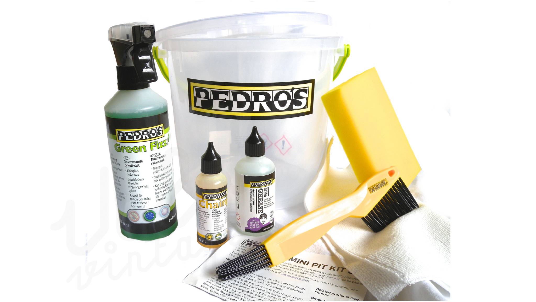 Pedros Mini Pit Kit | Komplet Rengørings & Vedligeholdelsessæt | 6100404EDN