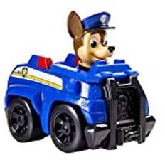 PAW PATROL Mini Racers | 10 cm hundvalpar | fordon att välja mellan, figur: Chase