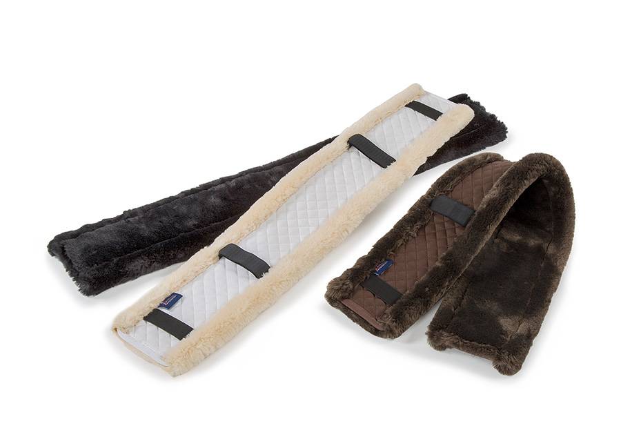 Sadelgjordstunnel GP Performance SupaFleece - 95 cm - Vit