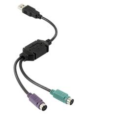 Perixx USB 2.0 Y-kabel [1x USB 2.0 stik A - 2x PS/2-tilslutning] PERIPRO-401 B 0.15 m