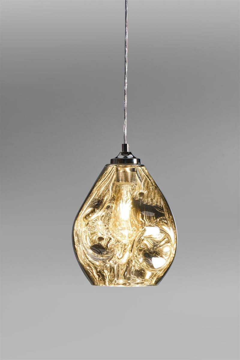 Lupia 1265-1-7 Drop glas pendel Chrom