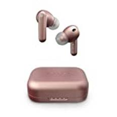 Urbanista London True Wireless in-ear hörlurar brusreducerande hörlurar, 25 timmars körtid, Hi-Fi stereoljud, Bluetooth 5.0, integrerad mikrofon, kompatibel Android och iOS, rosa