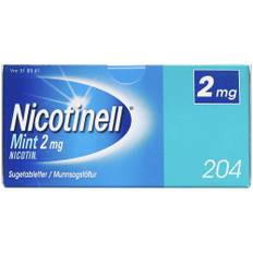 Nicotinell Mint Sugetabletter 2 Mg - Nicotinell - 204 stk / 2 mg - Lægemiddel