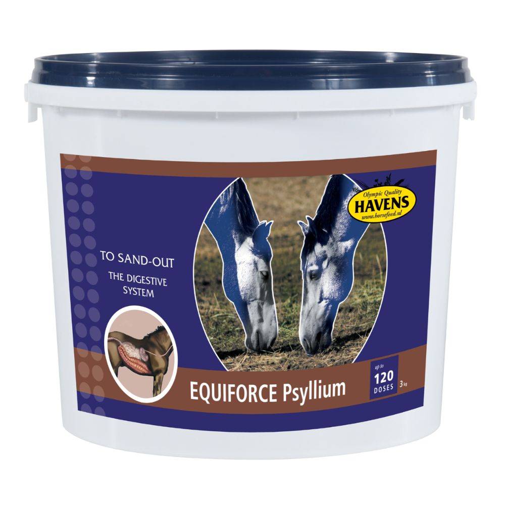 Equiforce Psyllium loppefrø 3 kg.