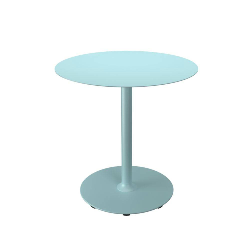 HOUE PICO Café Table Round Base Trädgårdsbord Ice Blue Ø74 cm