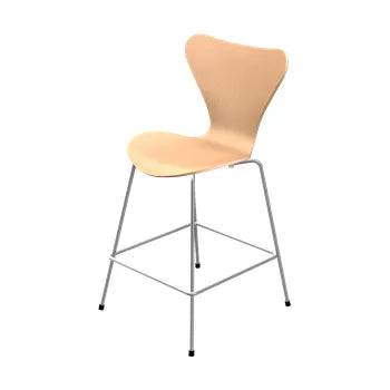 3187 Lav Barstol af Arne Jacobsen Uden polstring / Bøg / Ingen farve - Jacobsen Plus